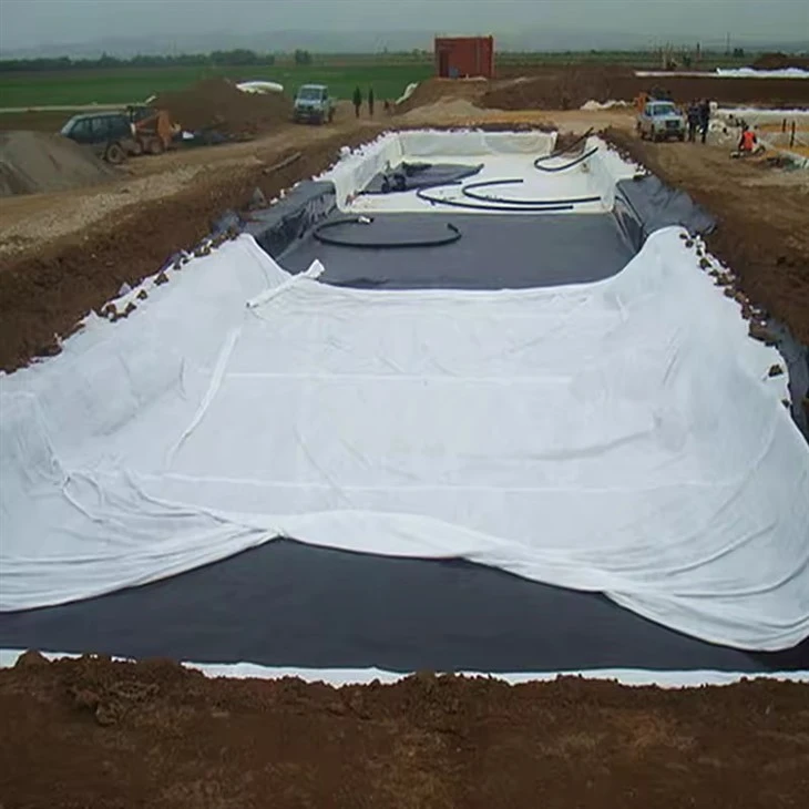 Géotextile non tissé à fibres longues